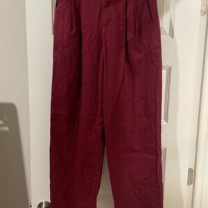 Women’s Burgundy Pants